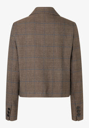 More & More Glen Check Blazer