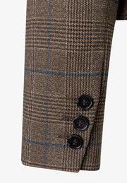 More & More Glen Check Blazer