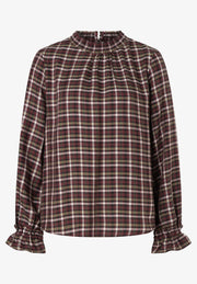 More & More Check Blouse