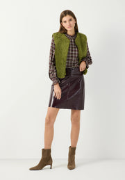 More & More Check Blouse