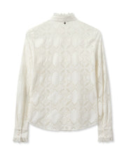 Mos Mosh Jetta Lace Shirt Ecru