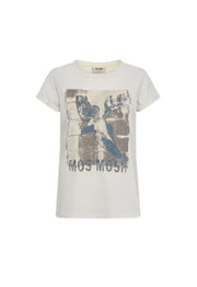 Mos Mosh Flori T-Shirt Ecru