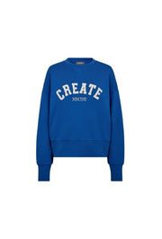 Mos Mosh Celli Sweatshirt Blue Lolite