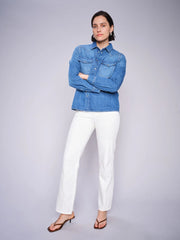 Mos Mosh Cecilia Magic Pant White