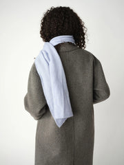 Mos Mosh Mape Knit Scarf Brunnera Blue