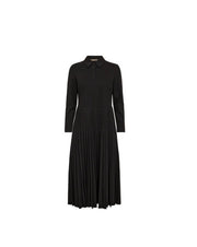 Mos Mosh Maike Pleat Dress Black
