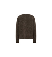 Mos Mosh Alila Mohair Knit Jumper Dark Brown