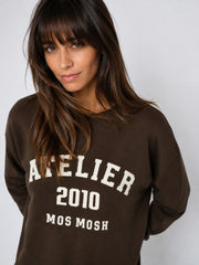 Mos Mosh Nima Sweatshirt Chocolate