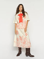 Mos Mosh Saras Monochrome Shirt Ecru