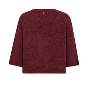 Mos Mosh Thora Lizet Knit Cardi Port Royale