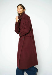 Mos Mosh Alva Loisa Coat Wine