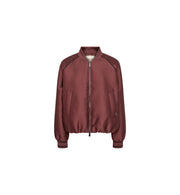 Mos Mosh Calico Sateen Jacket Wine