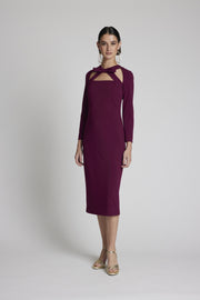 Moskada Adrian Dress Plum