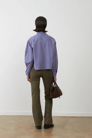 Orfeo Paris Arnold Striped Top With Bow