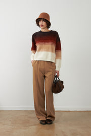 Orfeo Paris Josepha Sweater Chocolate MLT