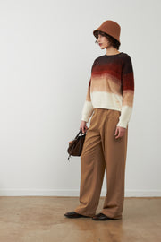 Orfeo Paris Josepha Sweater Chocolate MLT