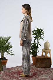 Orfeo Paris Matt Gilet Beige