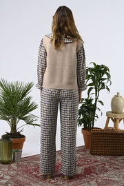 Orfeo Paris Matt Gilet Beige