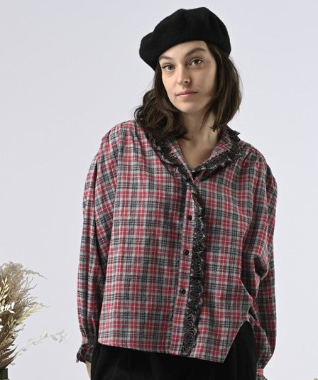 Orfeo Paris Montana Shirt Check Pattern
