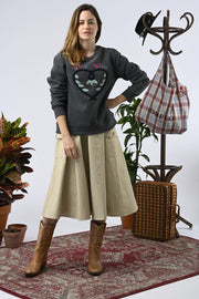 Orfeo Paris Sadie Skirt Beige