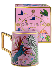 Ortigia Tazza Jungle Ceramic Pink