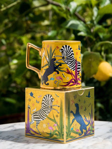 Ortigia Tazza Jungle Ceramic Sahara