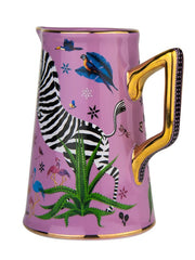 Ortigia Jug Jungle Ceramic Pink