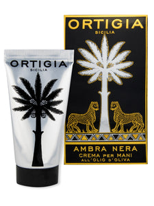 Ortigia Ambra Nera Hand Cream