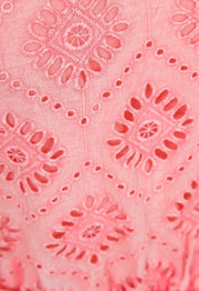 Oui Embroidered Lace Tea Rose Dress