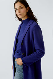 Oui Mayson Coat Blue Ribbon