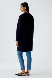 Oui Mayson Wool Coat Navy