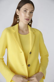 Oui Mayson Wool Coat Yellow