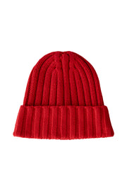 Oui Knitted Hat Red