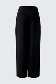 Oui Pleated Trousers Black