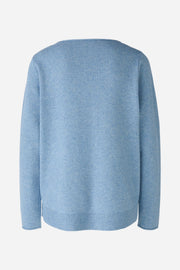 Oui Knit Sweater Sky Blue