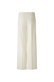 Oui Jersey Trousers Offwhite