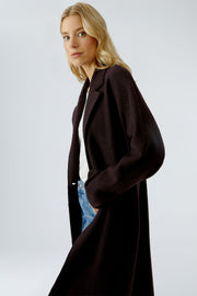 Oui Wool Coat Ganache