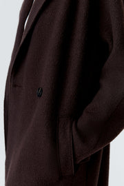 Oui Wool Coat Ganache