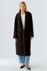 Oui Wool Coat Ganache