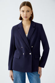 Oui Blazer Dark Navy