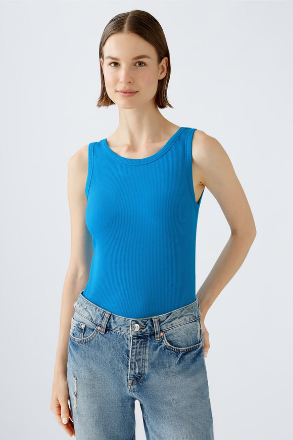 Oui Filiz Knit Top Radiant Blue