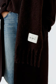 Oui Knit Scarf Ganache