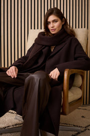 Oui Knit Scarf Ganache