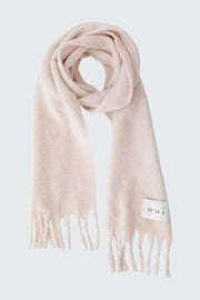 Oui Knit Scarf Sepia Rose