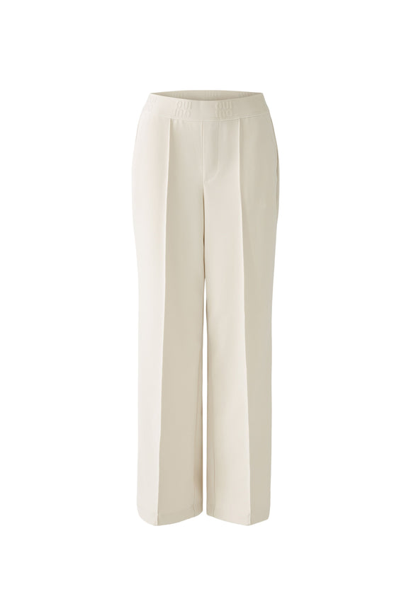 Oui Trousers Off-white