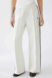 Oui Slip-On Trousers Eggnog