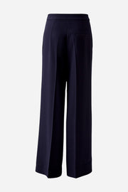 Oui Trousers Dark Navy