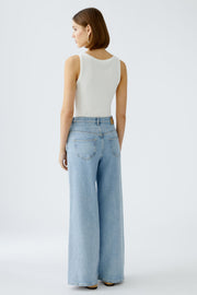 Oui High Rise Blue Denim Jeans