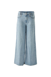 Oui High Rise Blue Denim Jeans