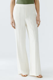 Oui Slip-On Trousers Champagne